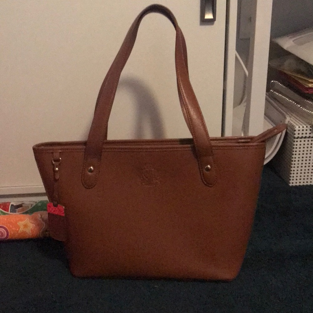 Ralph Lauren shoulder bag- leather